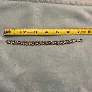 Milor Sterling Silver and Gold Bracelet